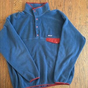 Patagonia Blue Fleece Pullover